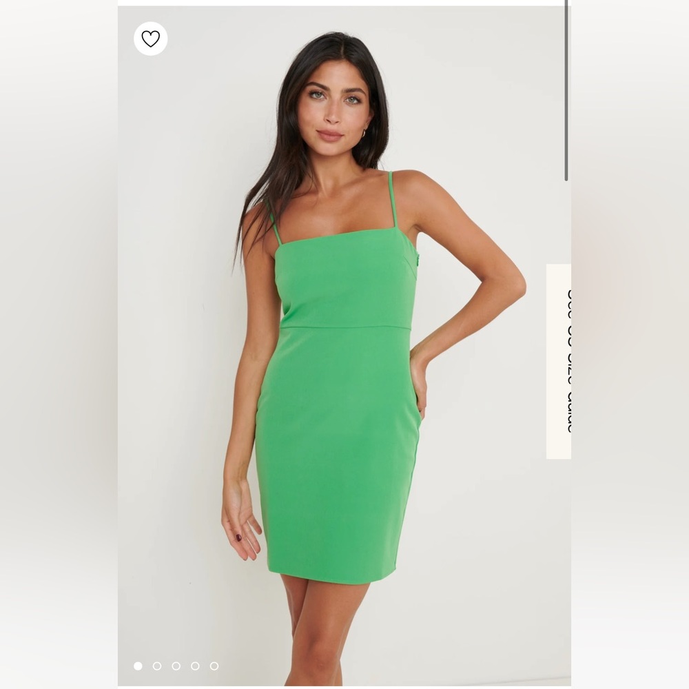 NWT Green Mini Dress